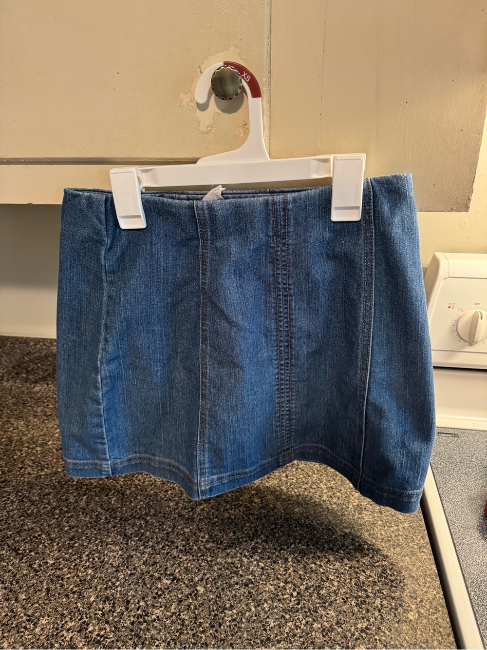 Y2K No Boundaries Blue Denim Mini Skirt Size S